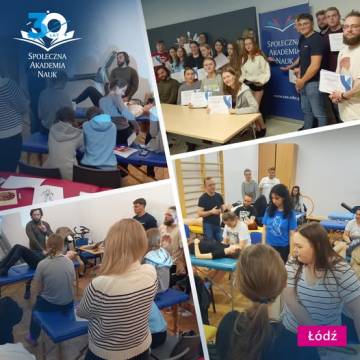 Koło Naukowe Studentów Fizjoterapii działa na pełnych obrotach!