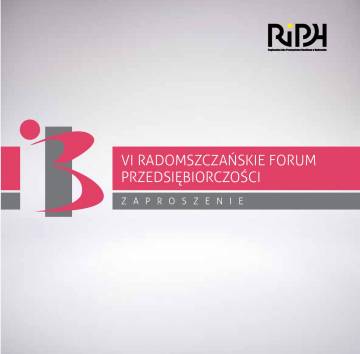 VI Radomszczańskie Forum Przedsiębiorczości: 