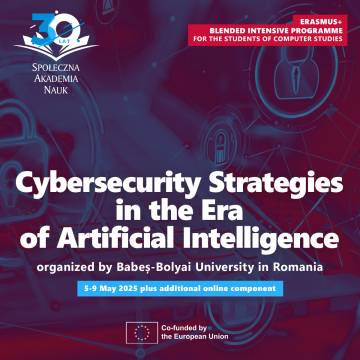 The recruitment for the Blended Intensive Programme Cybersecurity Strategies in the Era of Artificial Intelligence