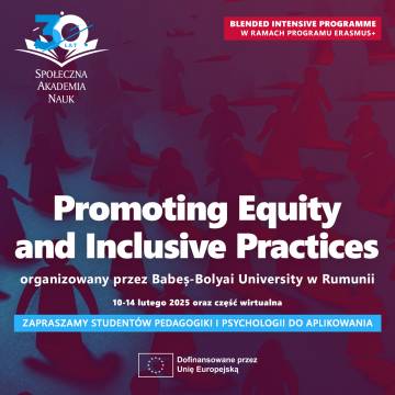 Mieszany Program Intensywny Promoting Equity and Inclusive Practices, Supporting Multiculturalism and Social Diversity in HEI