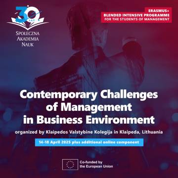 Recruitment for the Klaipeda BIP programme - a chance for international experience for management students!