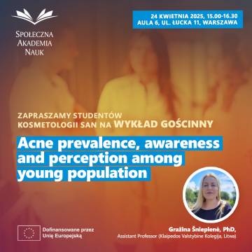 Wykład gościnny Gražiny Šniepienė z Litwy w ramach programu Erasmus+