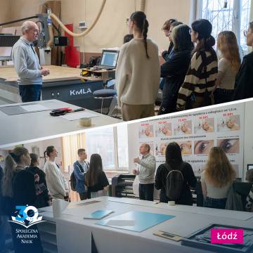 Studenci Grafiki SAN z wizytą w Centrum Druku Wielkoformatowego STC DRUK