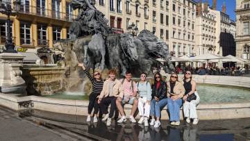 Trójka naszych studentów, Katerina, Lolita i Zaker, spędziłi semestr zimowy na wymianie Erasmus w naszej uczelni partnerskiej.