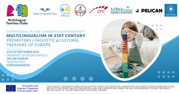 Międzynarodowa konferencja „Wielojęzyczność w XXI wieku - promowanie dziedzictwa językowego i kulturowego Europy wśród rodzin wielokulturowych”