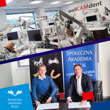 WellCAMdent to nowy Partner Społecznej Akademii Nauk.