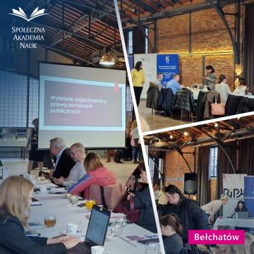 Studenci SAN uczestniczyli w szkoleniu z zakresu zamówień publicznych!