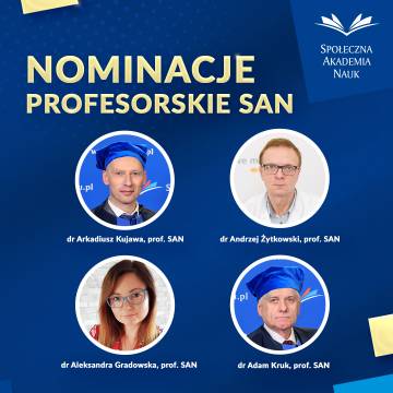 Nominacje profesorskie SAN