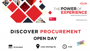 Zapraszamy na Dzień Otwarty w firmie TAKEDA