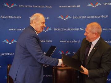 Policjanci garnizonu łódzkiego partnerem Społecznej Akademii Nauk