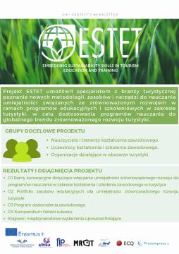 4 Newsletter projektu ESTET