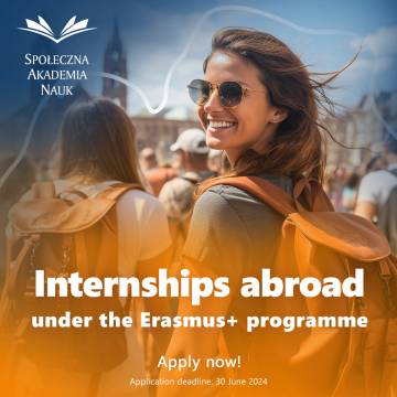 Erasmus+ internship opportunity