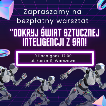 Zapraszamy na bezpłatne warsztaty 