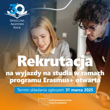 Rekrutacja na wyjazdy na studia w ramach programu Erasmus+ otwarta!