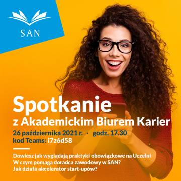 Spotkanie z Akademickim Biurem Karier