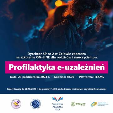 Zapraszamy na szkolenie online 