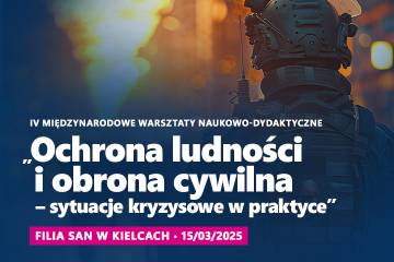 IV Międzynarodowe Warsztaty Naukowo-Dydaktyczne 