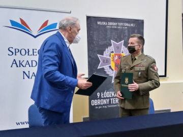 Łódzka Brygada Obrony Terytorialnej współpracuje z SAN