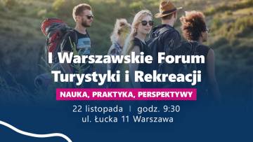 I Warszawskie Forum Turystyki i Rekreacji 