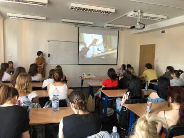 Wykład otwarty Mariny Hulii